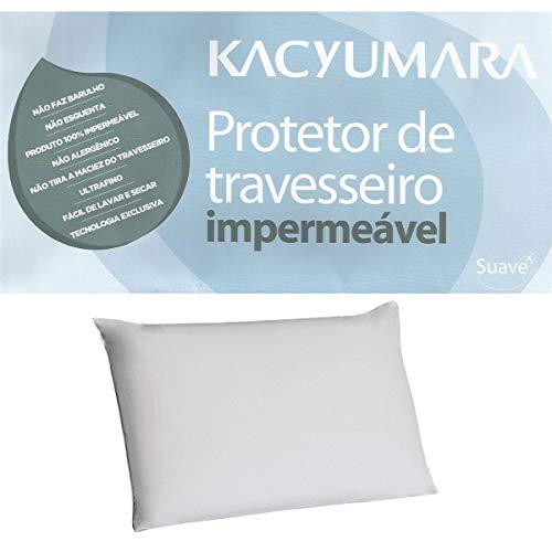 Protetor de Travesseiro Malha Branco Kacyumara