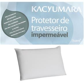 Protetor de Travesseiro Microfibra Impermeável Branco