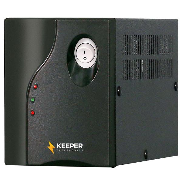 Protetor Eletrônico 2000Va Bivolt 4 Tomadas Preto Keeper