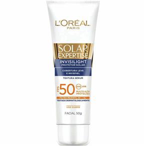 Protetor Facial Solar L'Oréal Paris Expertise Invisilight FPS 50 - 50g