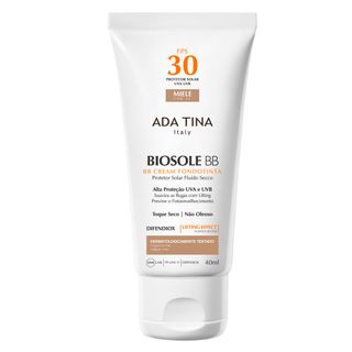 Protetor Solar Ada Tina - Biosole BB Cream FPS 30 Miele