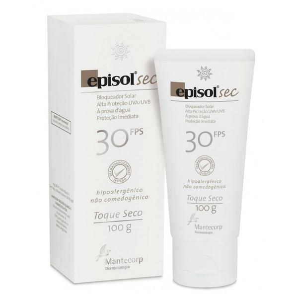 Protetor Solar Episol Sec FPS30 Loção Mantecorp Skincare 100g