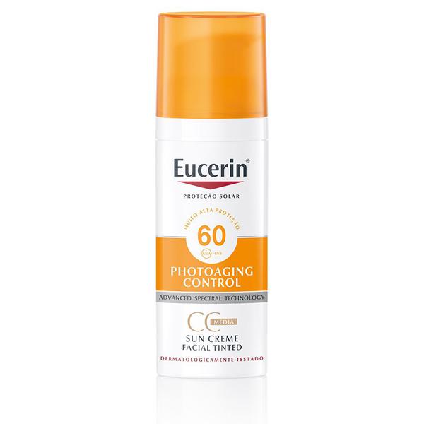 Protetor Solar Eucerin Photoaging Control CC Cream Média FPS 60