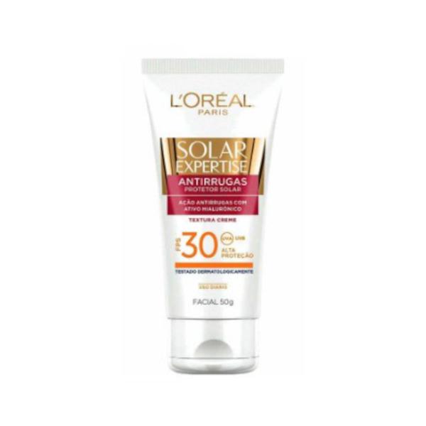 Protetor Solar Facial Antirrugas Creme FPS30 L'oréal 50gr - L'Oréal Paris