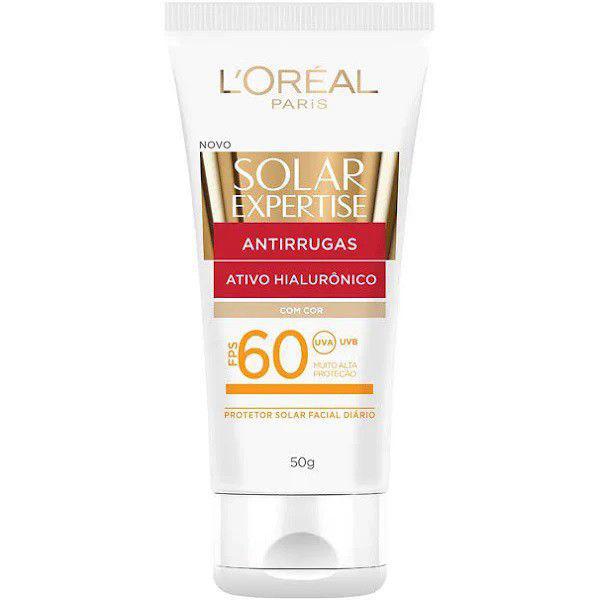 Protetor Solar Facial Antirrugas L'Oréal Paris Expertise FPS 60 - 50g