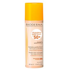Protetor Solar Facial Bioderma - Photoderm Nude Touch FPS50+ Claro - Claro