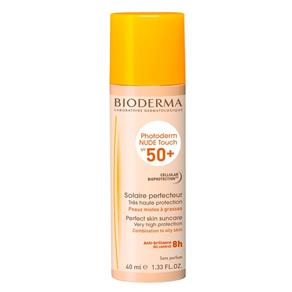 Protetor Solar Facial Bioderma - Photoderm Nude Touch FPS50+ Muito Claro - Muito Claro