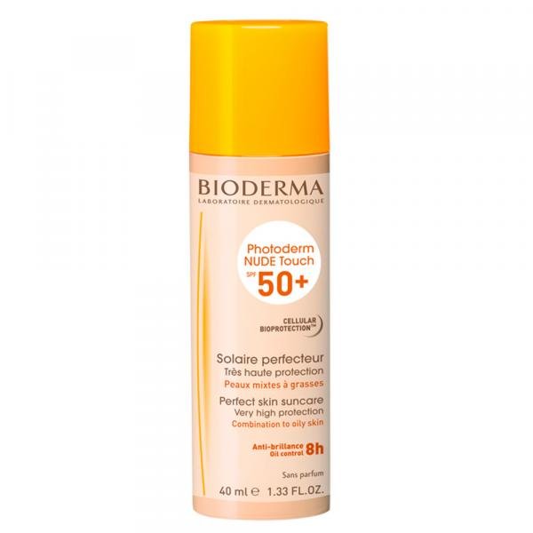 Protetor Solar Facial Bioderma - Photoderm Nude Touch FPS50+