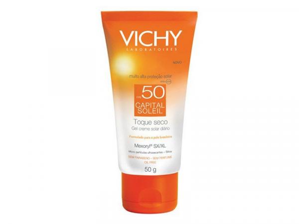 Protetor Solar Facial Capital Soleil Toque Seco - FPS 50 50g - Vichy