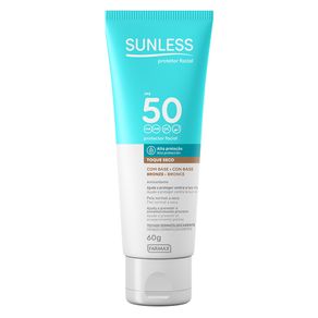 Protetor Solar Facial com Cor FPS50 Sunless Bronze