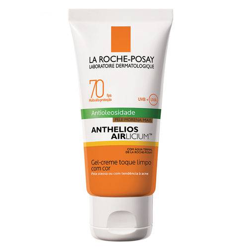 Protetor Solar Facial com Cor La Roche-Posay - Anthelios Airlicium Fps70