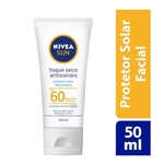 Protetor Solar Facial Nívea FPS60 Toque Seco Antissinais
