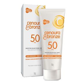 Protetor Solar Facial Diário Cenoura & Bronze - FPS50 - 50g