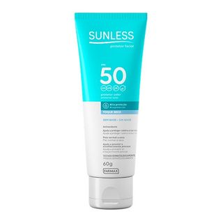 Protetor Solar Facial FPS 50 Sunless 60g