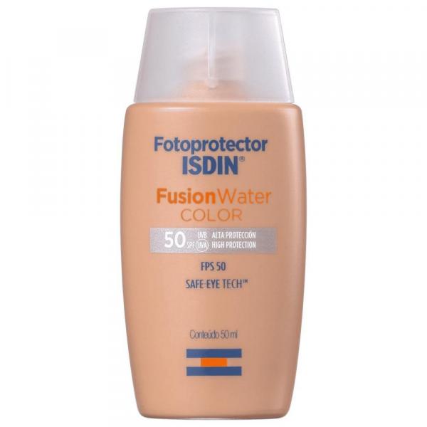 Protetor Solar Facial Isdin Fotoultra Fusion Water Color FPS 64 50ml
