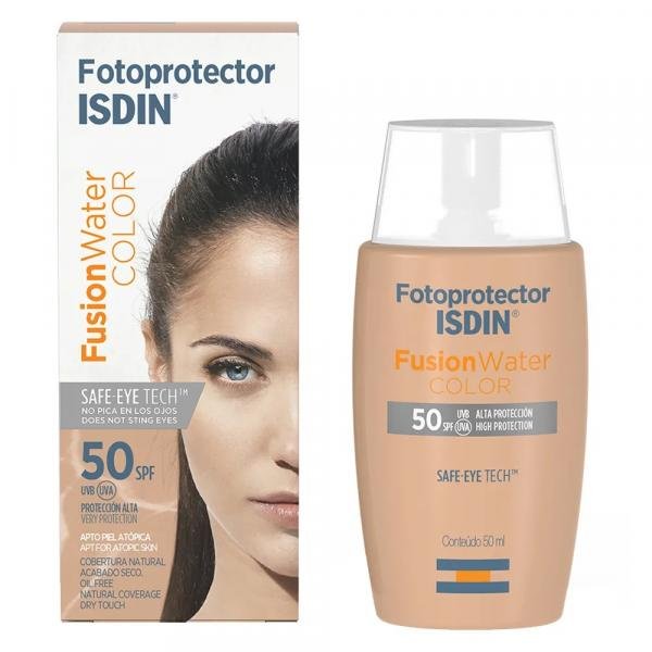Protetor Solar Facial Isdin - Water Color Fps 50+ 50ml