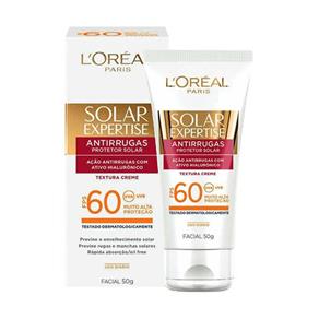 Protetor Solar Facial L`Oréal Expertise Antirrugas FPS 60 - 50g