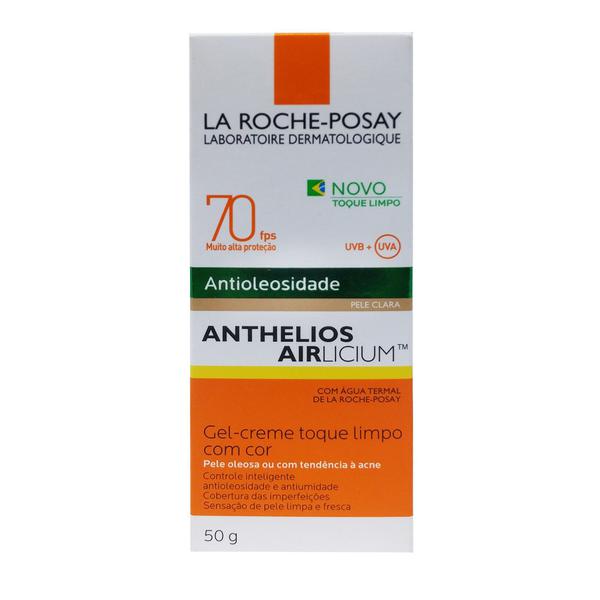 Protetor Solar Facial La Roche-Posay Anthelios Airlicium Pele Clara FPS 70 50g