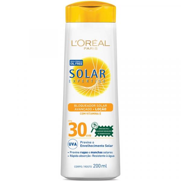 Protetor Solar Facial LOréal Expertise FPS 30 200ml - Loreal-solar