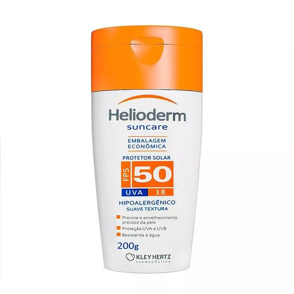 Protetor Solar Helioderm Fps 50 - 200ml