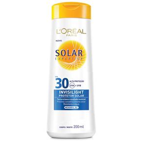 Protetor Solar Invisilight Fps30 200ml Loreal