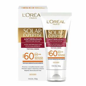 Protetor Solar L`Oréal Expertise Facial Fps 60 50Ml