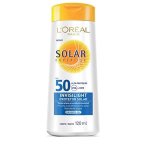 Protetor Solar L`Oréal Expertise Invisilight Fps 50 120Ml