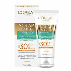 Protetor Solar L`Oréal Facial Expertise Toque Seco Fps 30 50G