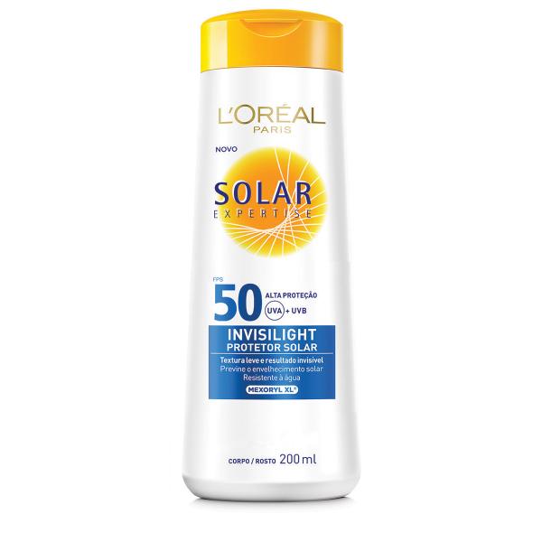 Protetor Solar LOréal Expertise Invisilight FPS 50 200ml