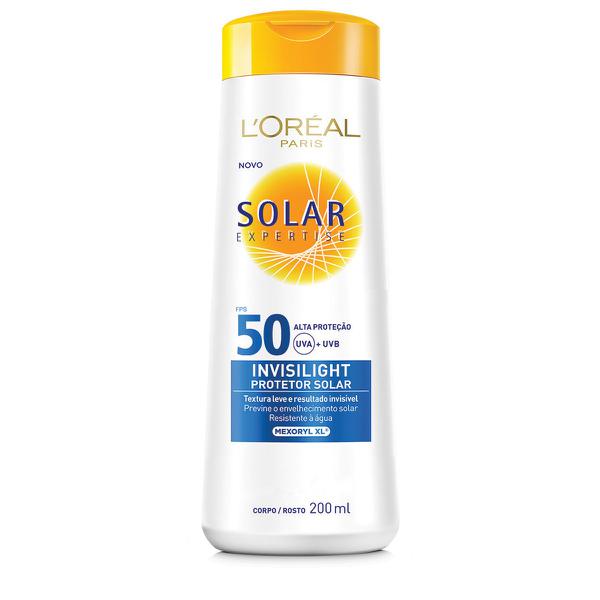 Protetor Solar L'Oréal Expertise Invisilight FPS 50 200ml