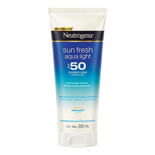 Protetor Solar Neutrogena Sun Fresh Aqua Light Fps 50 200ml