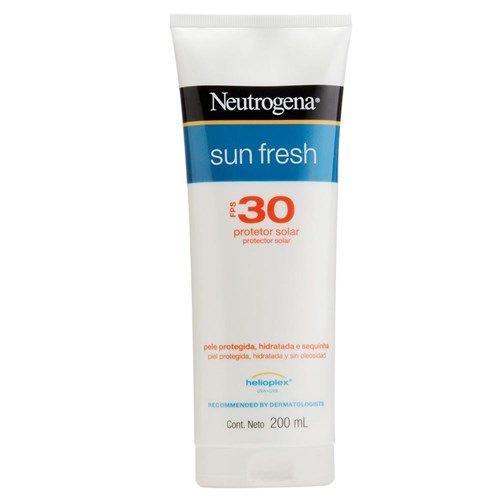 Protetor Solar Neutrogena Sun Fresh Corpo FPS 30 200ml