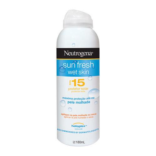 Protetor Solar Neutrogena Sun Fresh Wet Skin FPS 15