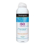 Protetor Solar Neutrogena Sun Fresh Wet Skin Fps50 180ml