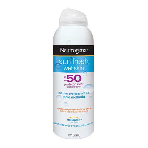 Protetor Solar Neutrogena Sun Fresh Wet Skin FPS50