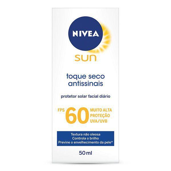 Protetor Solar Nivea Facial FPS-60 com 50ml - Beiersdorf