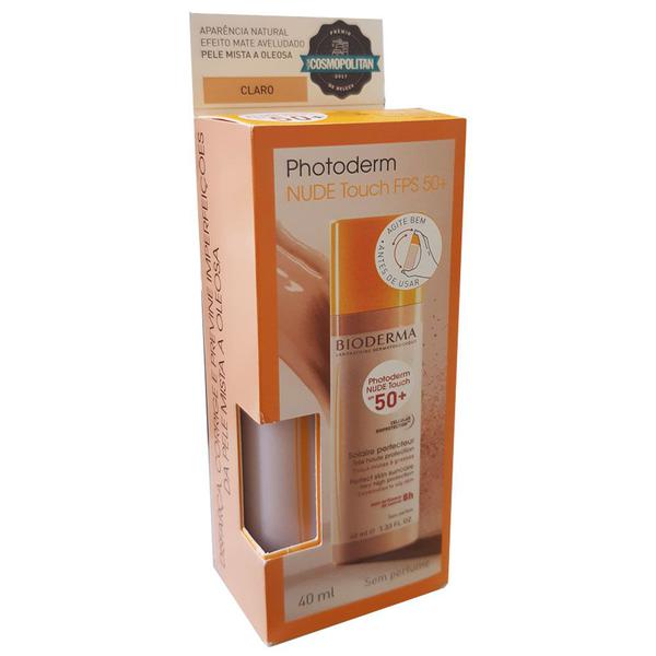 Protetor Solar Photoderm Nude Touch Claro Bioderma FPS50+