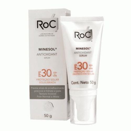 Protetor Solar Roc Minesol Antioxidante Gel Creme Fps 30 50gr