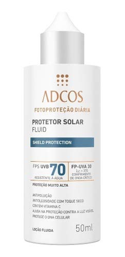 Protetor Solar Shield Protection Fps 70 Fluid Incolor Adcos
