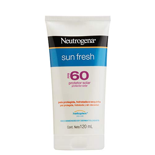 Protetor Solar Sun Fresh FPS 60, Neutrogena, 120ml