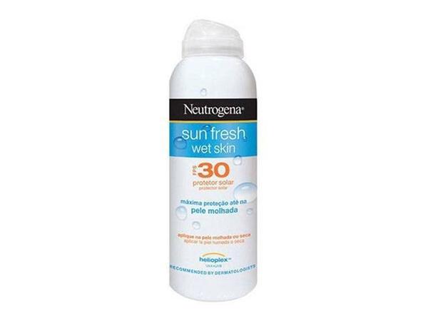 Protetor Solar Sun Fresh Wet Skin FPS 30 - Neutrogena