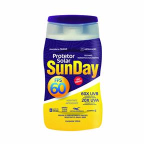 Protetor Solar Sunday - Fps 60 - 120ml