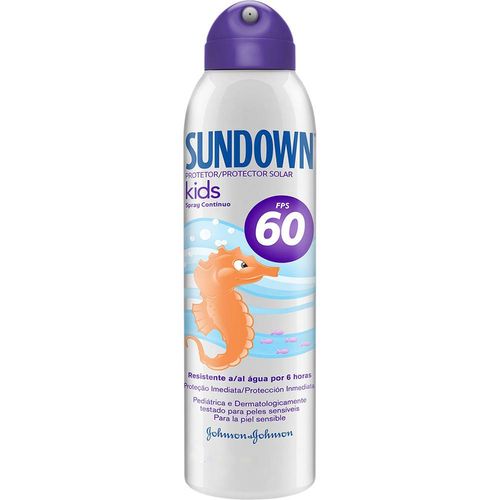 Protetor Solar Sundown Kids Spray FPS 60 150ml