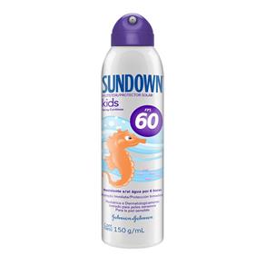 Protetor Solar Sundown Kids Spray Fps 60 com 150 Ml
