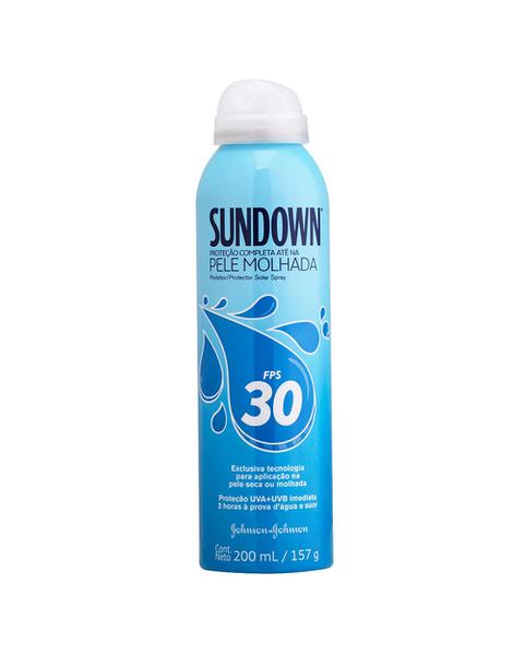 Protetor Solar Sundown Pele Molhada Spray 200ml FPS 30