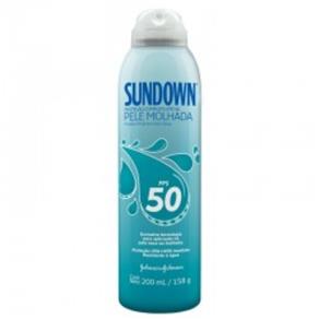Protetor Solar Sundown Pele Molhada Spray FPS 50 200ml