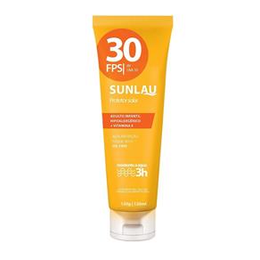 Protetor Solar Sunlau Fps 30 com Vitamina e REF.: 022050