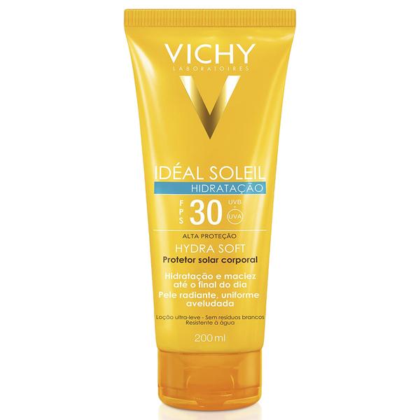 Protetor Solar Vichy Idéal Soleil Hydra Soft FPS 30 200ml