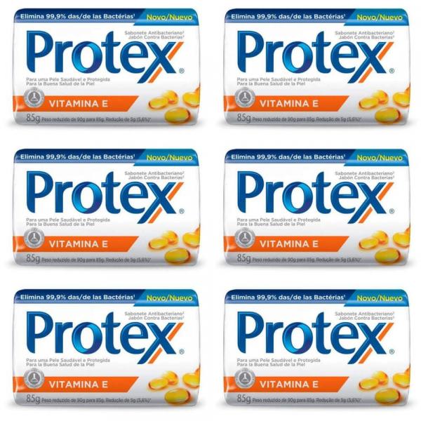 Protex Vitamina e Sabonete 85g (Kit C/06)