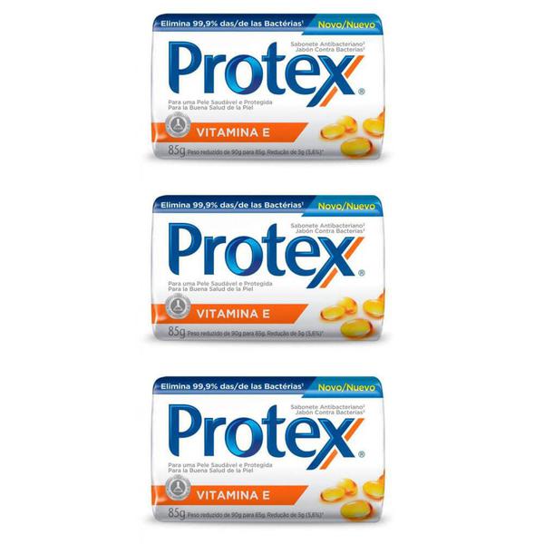 Protex Vitamina e Sabonete 85g (Kit C/03)